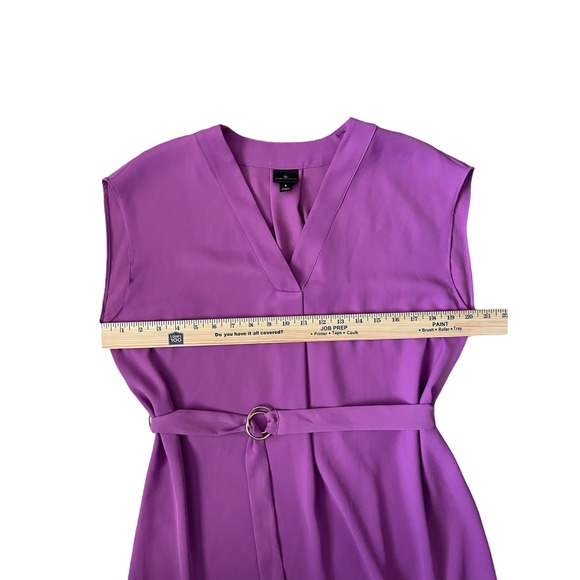 Worthington Women’s Lilac V-Neck‎ Sheath Midi Dress Size Small - Picture 10 of 10